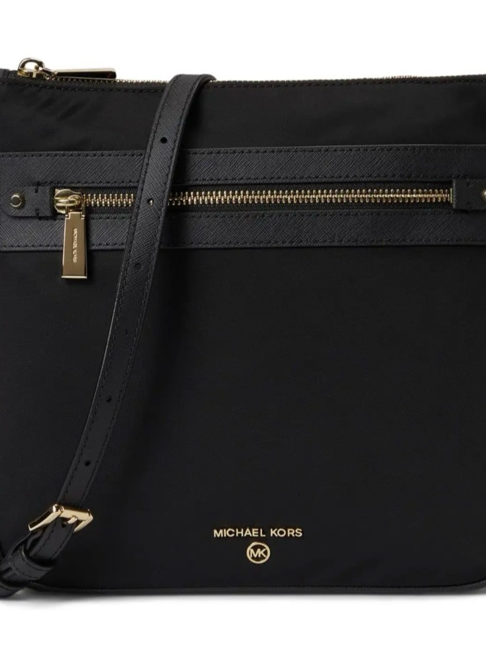 Michael Kors Jet Set Large Nylon Gabardine Messenger Bag